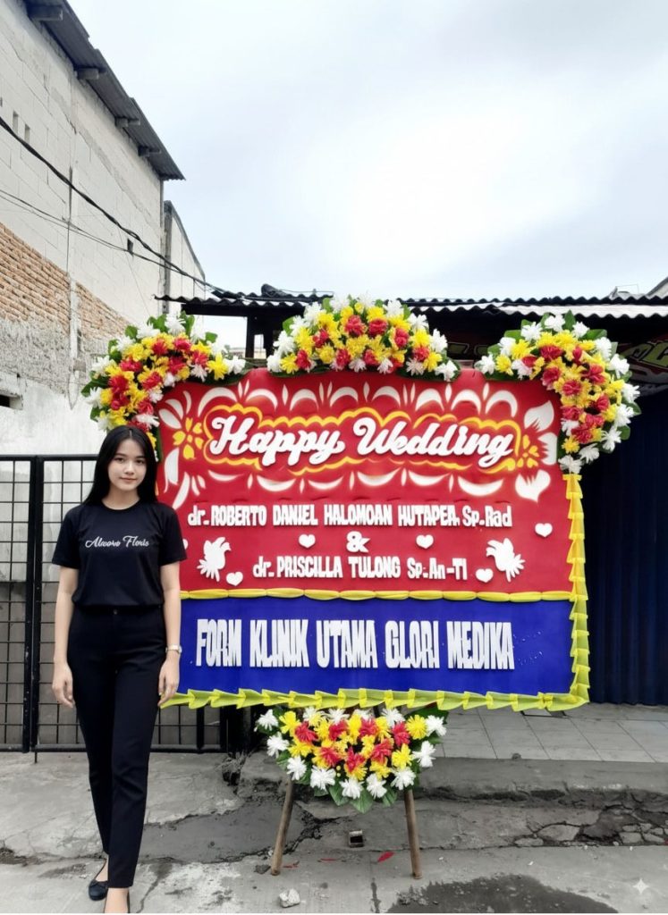 Papan Bunga Wedding Terbaik & Murah dari Alvaro Florist Id