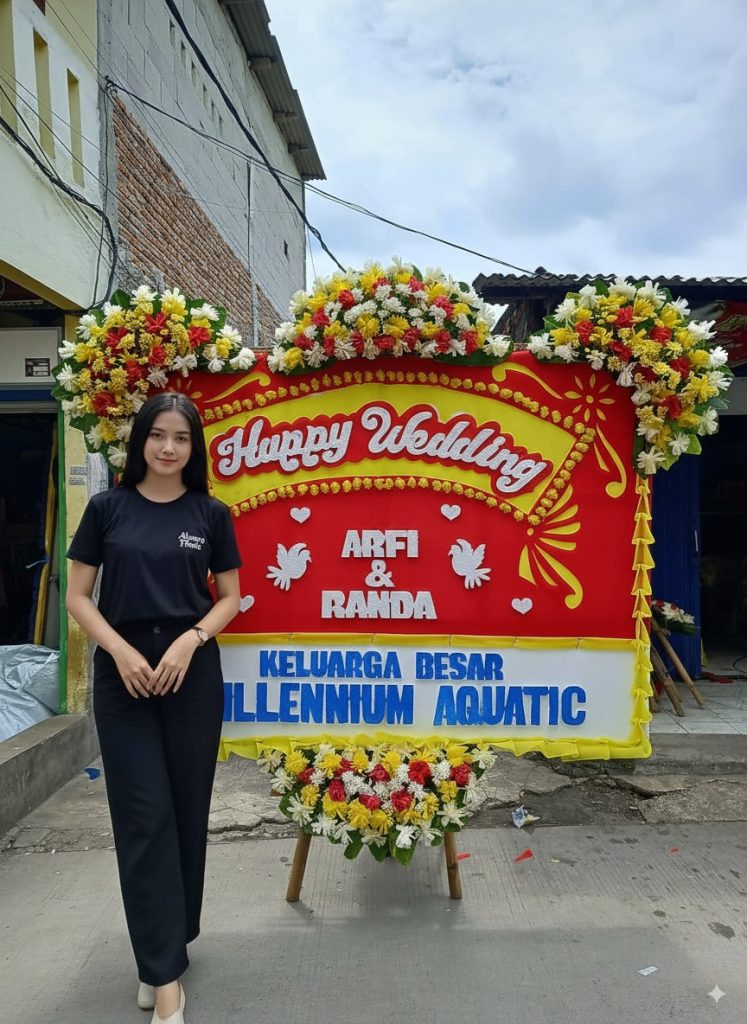 Papan Bunga Wedding Murah & Gratis Ongkir dari Florist Jakarta Barat